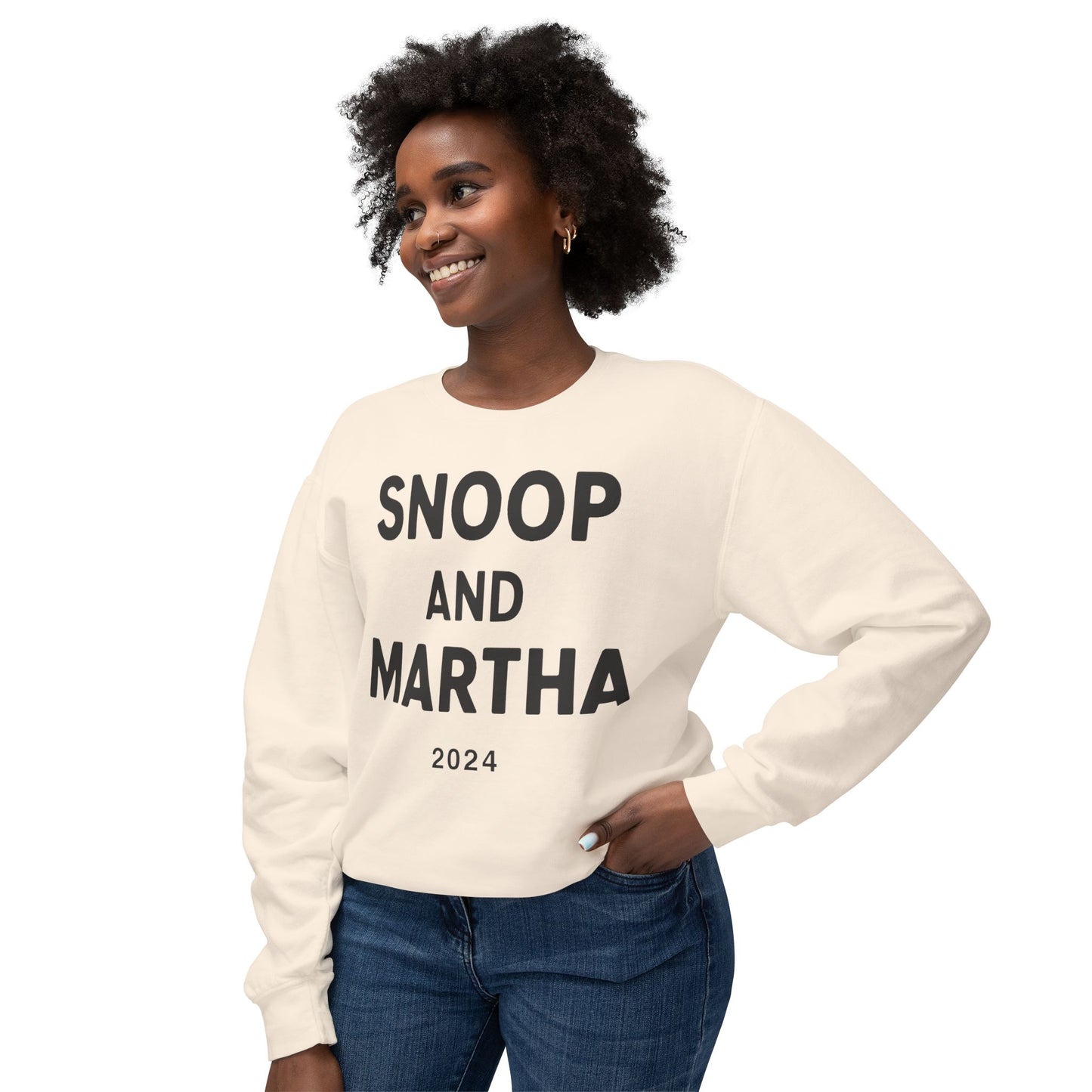 Snoop & Martha Natural Sweatshirt