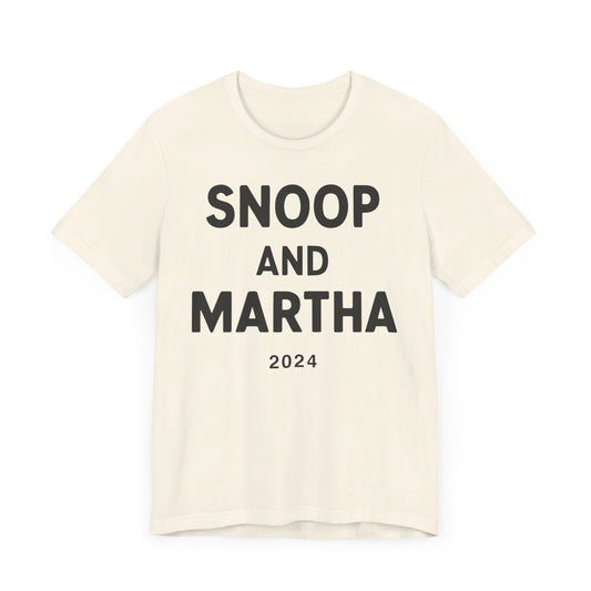 Snoop & Martha Natural Tee